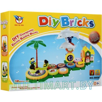 Конструктор Bricks 9804 Дельфины
